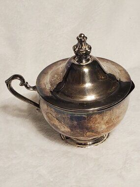 Antique Silver plated Creamer